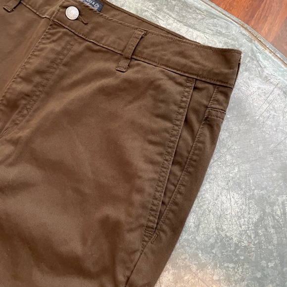 Vintage Style Levi's Brown Pants White Tab Logo Mens 36 x 32 Levi Strauss & Co. - Picture 3 of 12